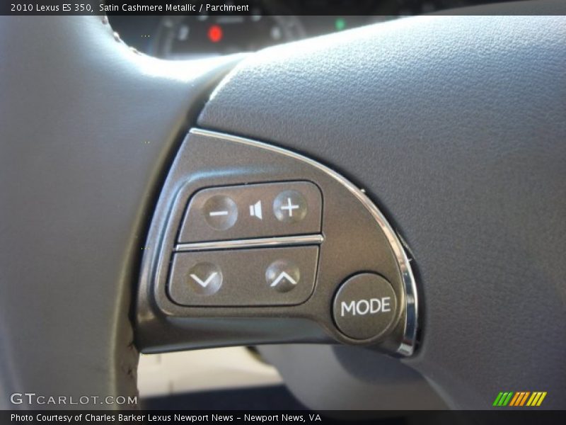 Satin Cashmere Metallic / Parchment 2010 Lexus ES 350