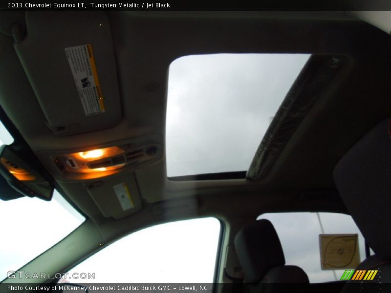 Tungsten Metallic / Jet Black 2013 Chevrolet Equinox LT