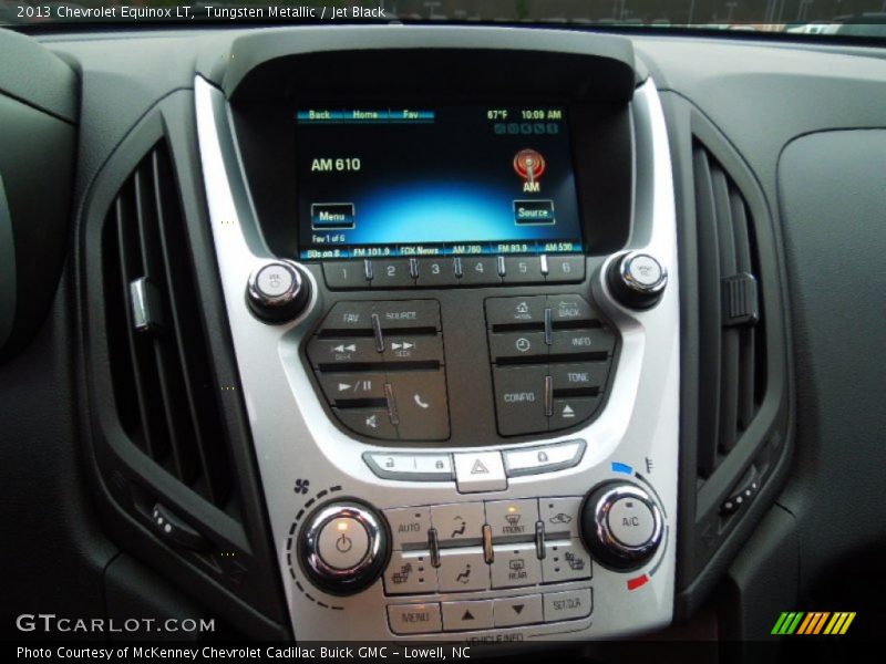Controls of 2013 Equinox LT