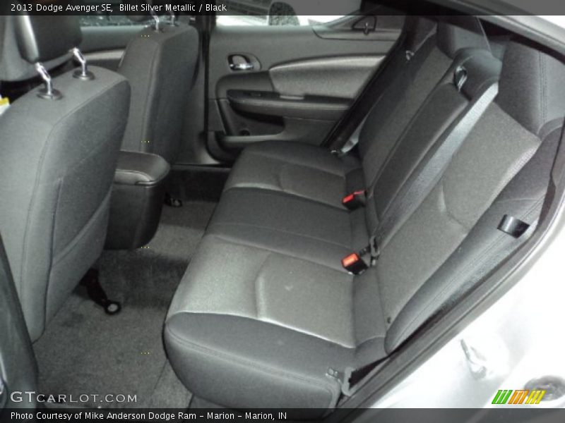 Billet Silver Metallic / Black 2013 Dodge Avenger SE