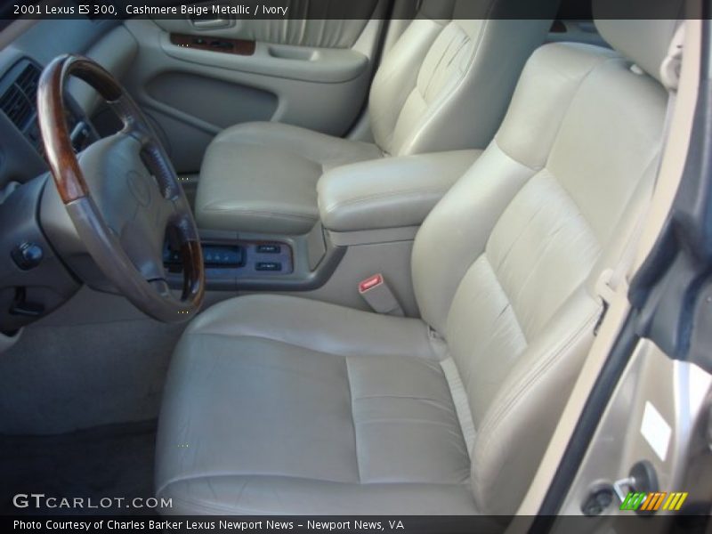 Front Seat of 2001 ES 300