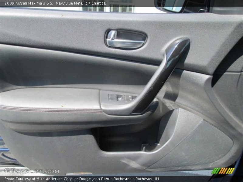 Navy Blue Metallic / Charcoal 2009 Nissan Maxima 3.5 S