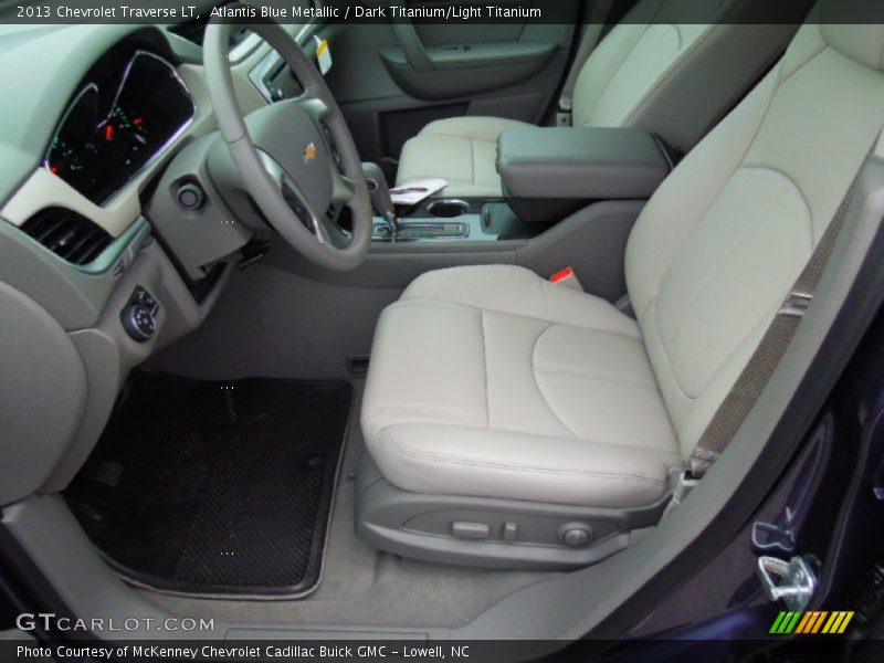 Front Seat of 2013 Traverse LT