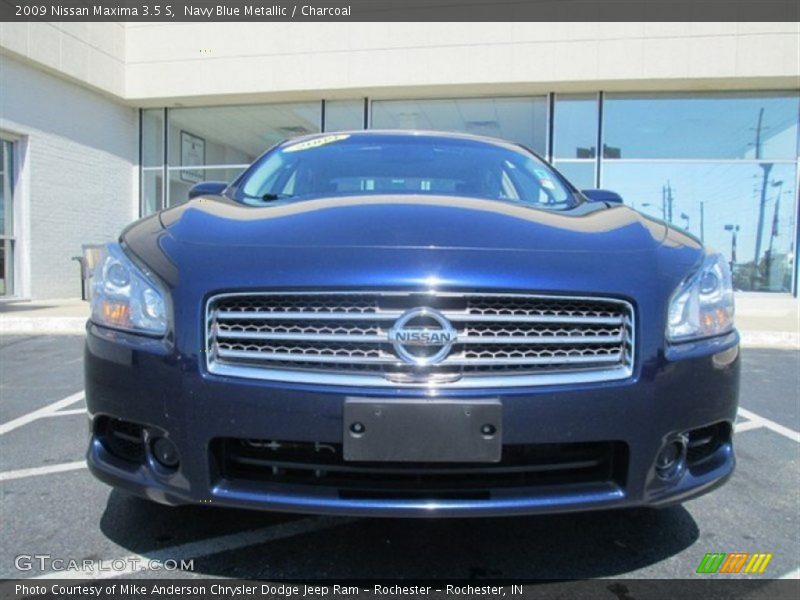 Navy Blue Metallic / Charcoal 2009 Nissan Maxima 3.5 S