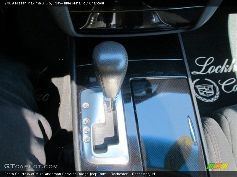 Navy Blue Metallic / Charcoal 2009 Nissan Maxima 3.5 S