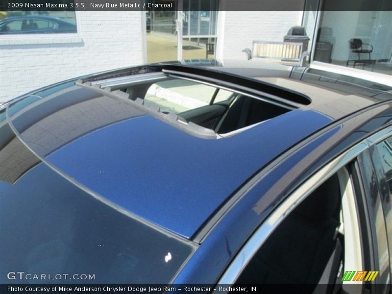 Navy Blue Metallic / Charcoal 2009 Nissan Maxima 3.5 S