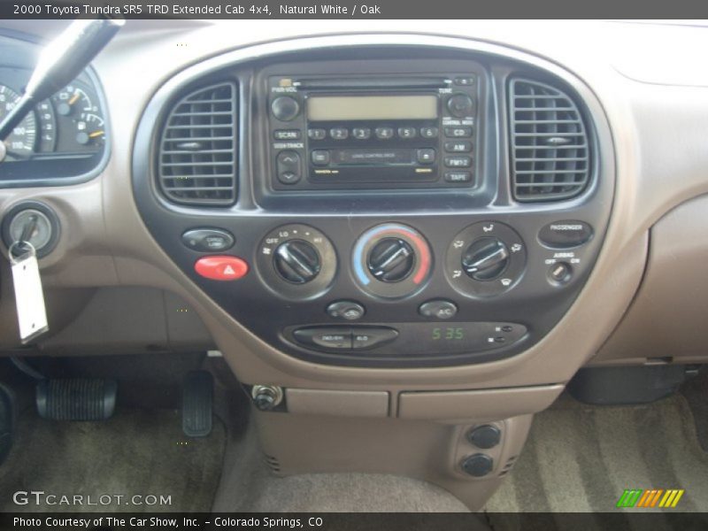 Natural White / Oak 2000 Toyota Tundra SR5 TRD Extended Cab 4x4