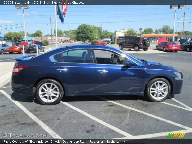 Navy Blue Metallic / Charcoal 2009 Nissan Maxima 3.5 S