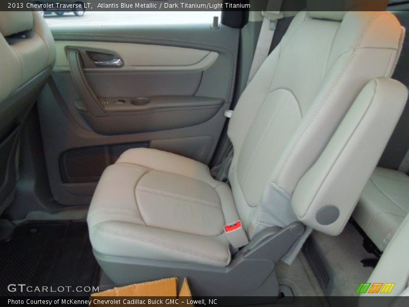 Rear Seat of 2013 Traverse LT