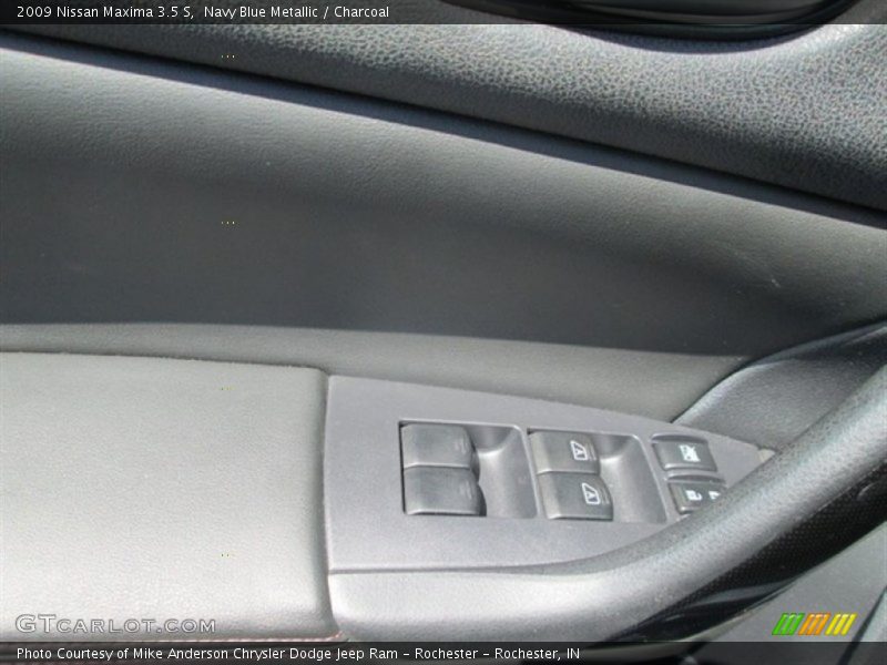 Navy Blue Metallic / Charcoal 2009 Nissan Maxima 3.5 S