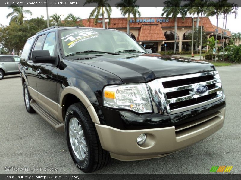 Black / Camel 2012 Ford Expedition XLT