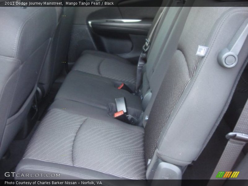 Mango Tango Pearl / Black 2011 Dodge Journey Mainstreet