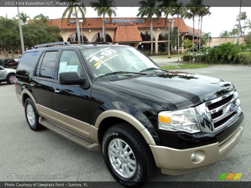 Black / Camel 2012 Ford Expedition XLT