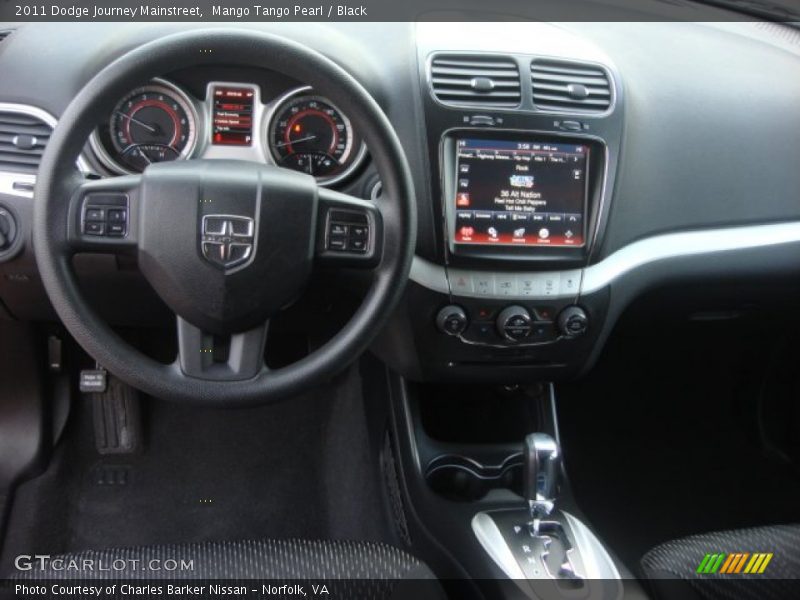 Dashboard of 2011 Journey Mainstreet