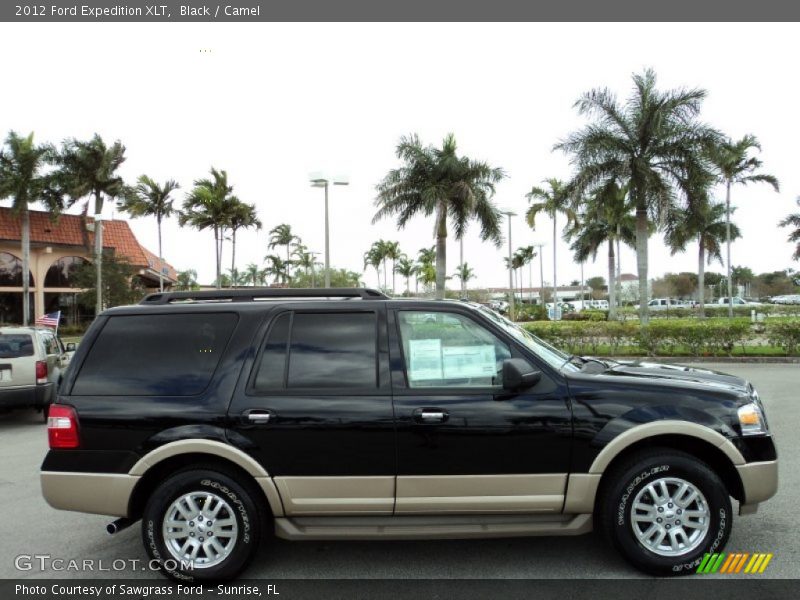 Black / Camel 2012 Ford Expedition XLT