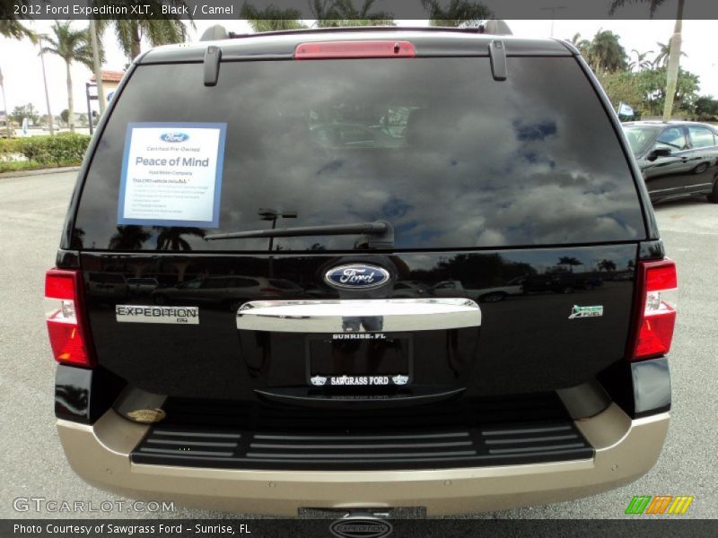 Black / Camel 2012 Ford Expedition XLT
