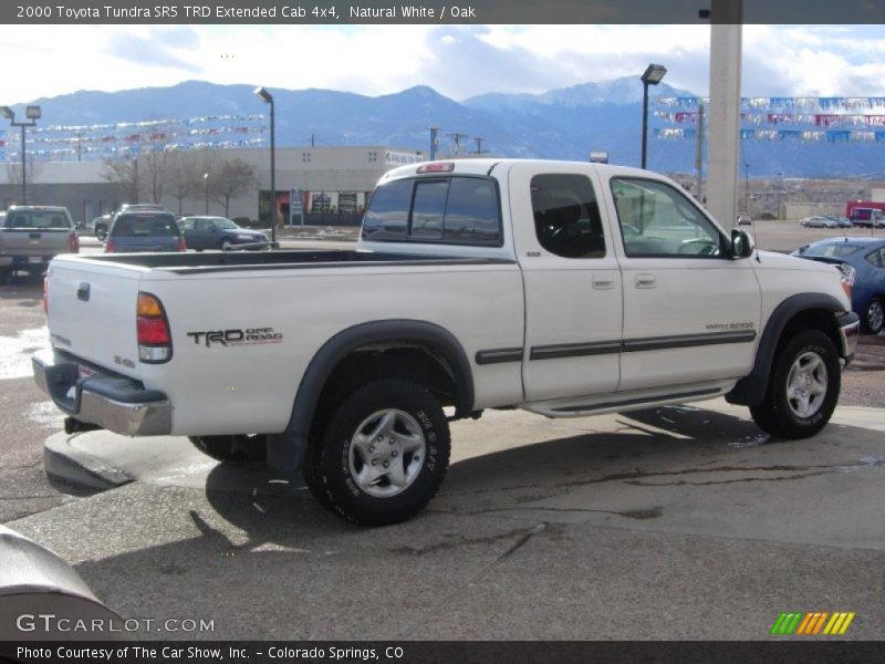 Natural White / Oak 2000 Toyota Tundra SR5 TRD Extended Cab 4x4