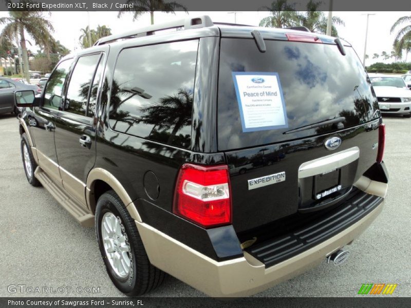 Black / Camel 2012 Ford Expedition XLT