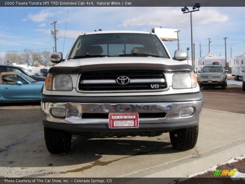 Natural White / Oak 2000 Toyota Tundra SR5 TRD Extended Cab 4x4
