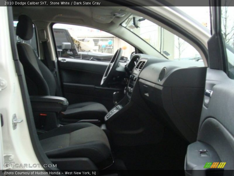Stone White / Dark Slate Gray 2010 Dodge Caliber SXT