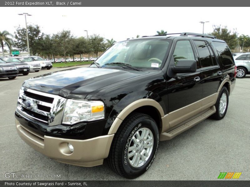 Black / Camel 2012 Ford Expedition XLT