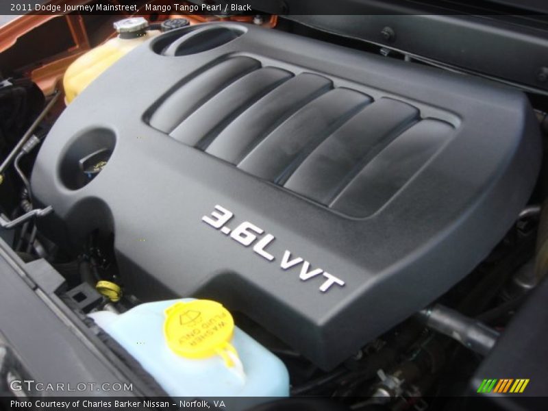  2011 Journey Mainstreet Engine - 3.6 Liter DOHC 24-Valve VVT Pentastar V6