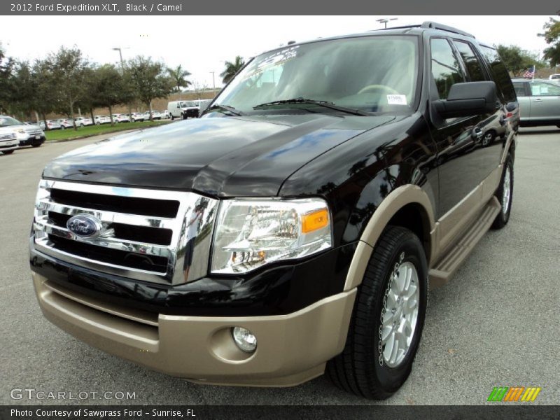 Black / Camel 2012 Ford Expedition XLT
