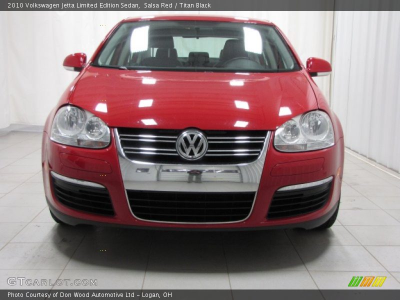Salsa Red / Titan Black 2010 Volkswagen Jetta Limited Edition Sedan