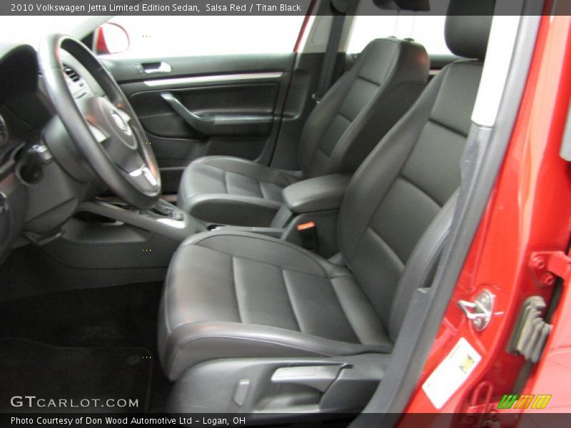 Salsa Red / Titan Black 2010 Volkswagen Jetta Limited Edition Sedan