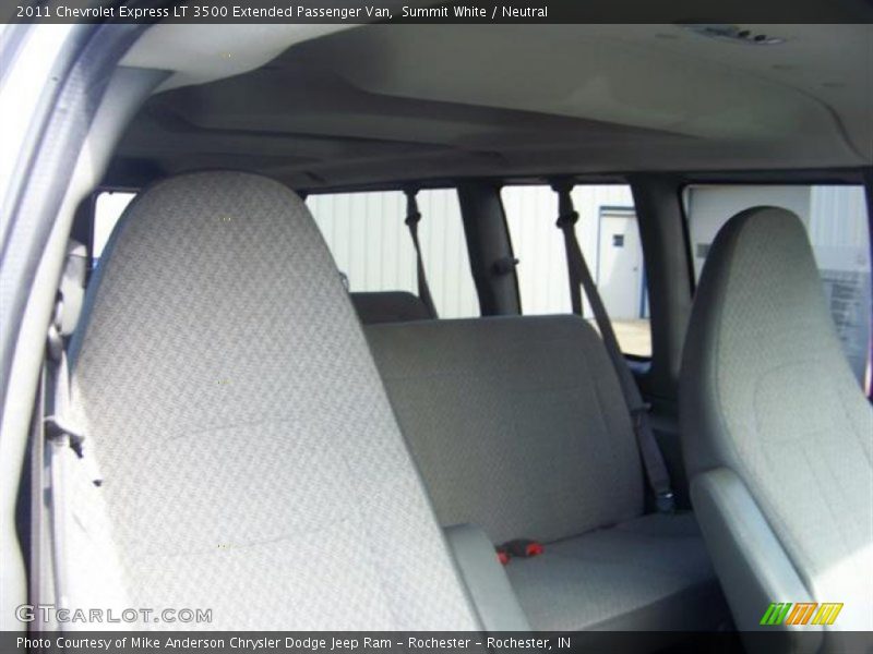 Summit White / Neutral 2011 Chevrolet Express LT 3500 Extended Passenger Van