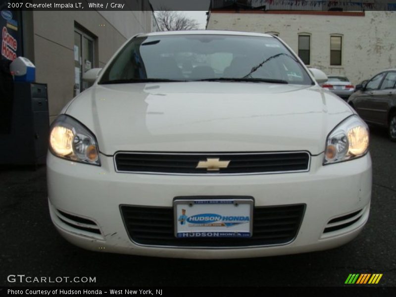 White / Gray 2007 Chevrolet Impala LT