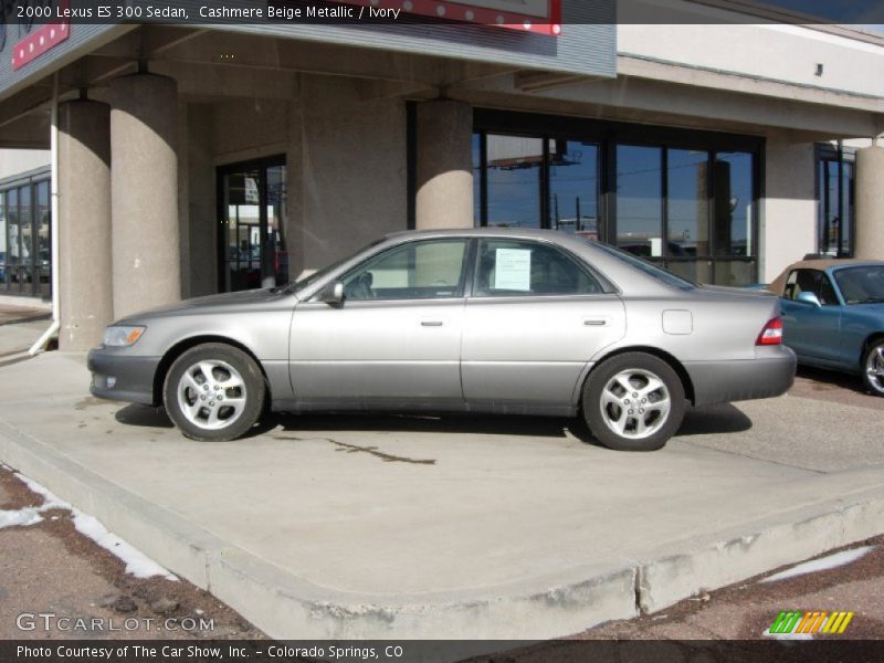 Cashmere Beige Metallic / Ivory 2000 Lexus ES 300 Sedan
