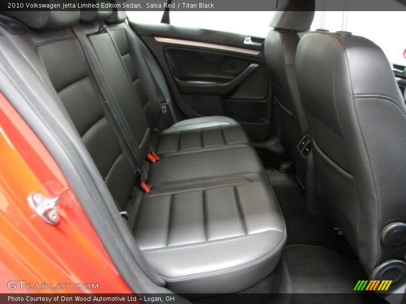 Salsa Red / Titan Black 2010 Volkswagen Jetta Limited Edition Sedan