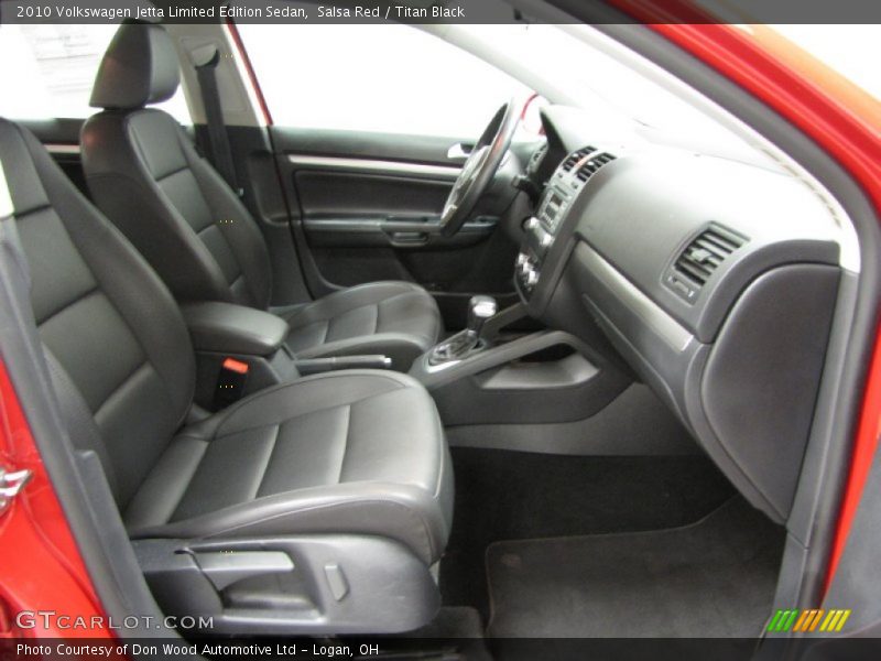 Salsa Red / Titan Black 2010 Volkswagen Jetta Limited Edition Sedan