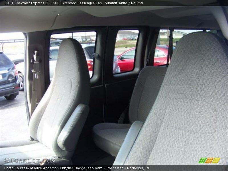 Summit White / Neutral 2011 Chevrolet Express LT 3500 Extended Passenger Van