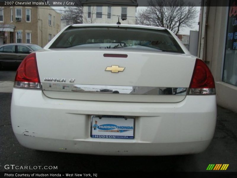 White / Gray 2007 Chevrolet Impala LT