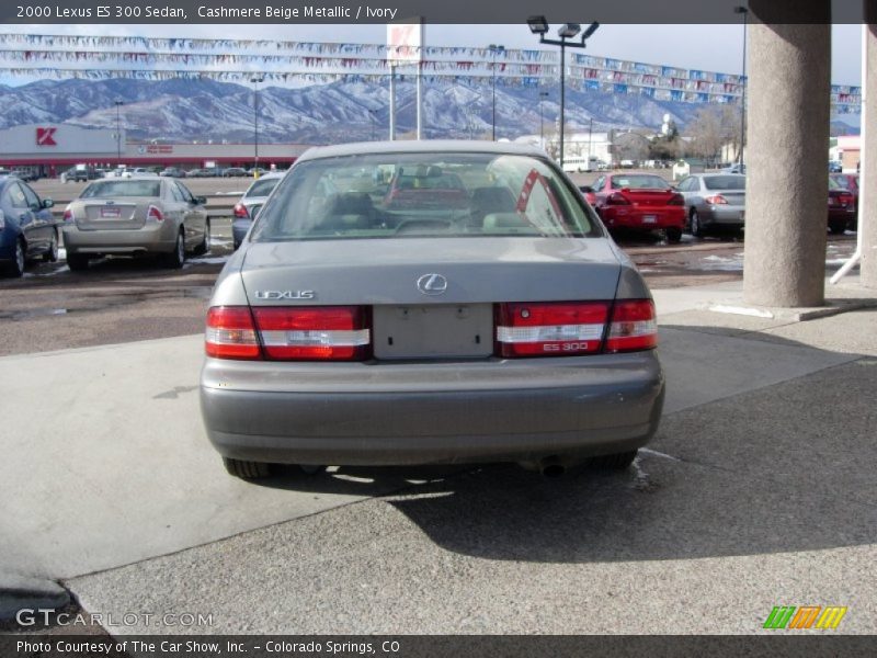 Cashmere Beige Metallic / Ivory 2000 Lexus ES 300 Sedan