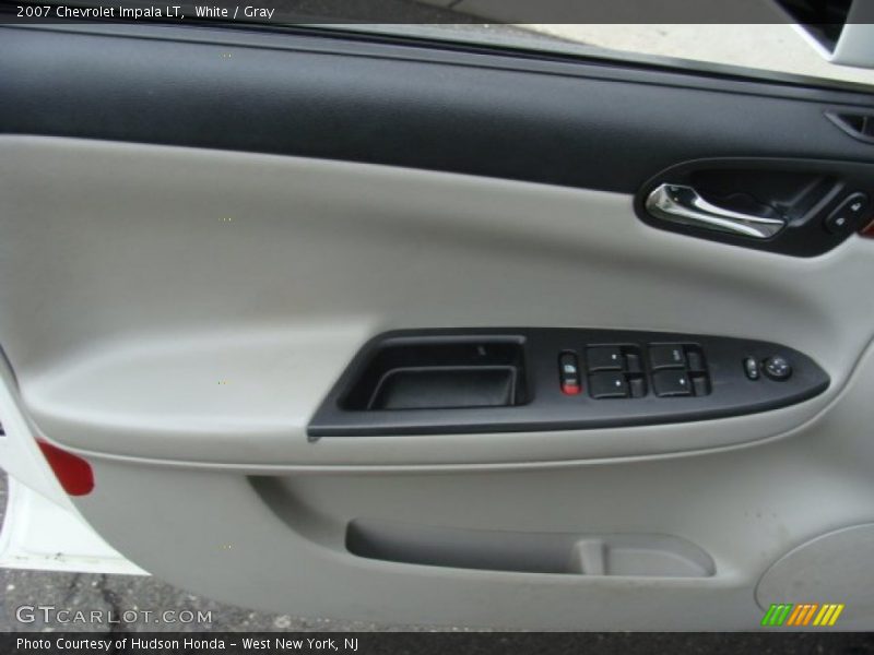 White / Gray 2007 Chevrolet Impala LT