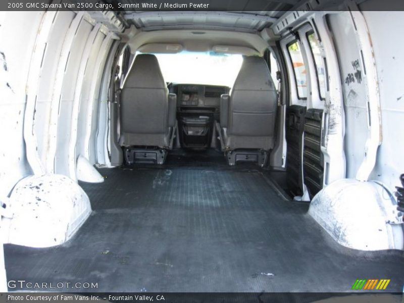 Summit White / Medium Pewter 2005 GMC Savana Van 2500 Cargo
