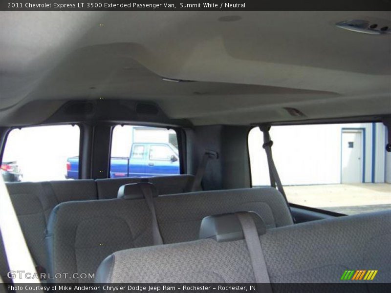 Summit White / Neutral 2011 Chevrolet Express LT 3500 Extended Passenger Van