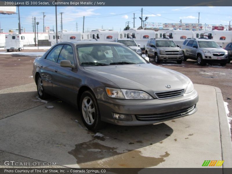 Cashmere Beige Metallic / Ivory 2000 Lexus ES 300 Sedan