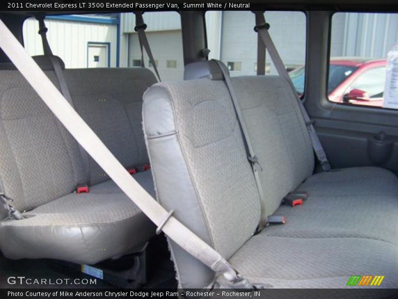 Summit White / Neutral 2011 Chevrolet Express LT 3500 Extended Passenger Van