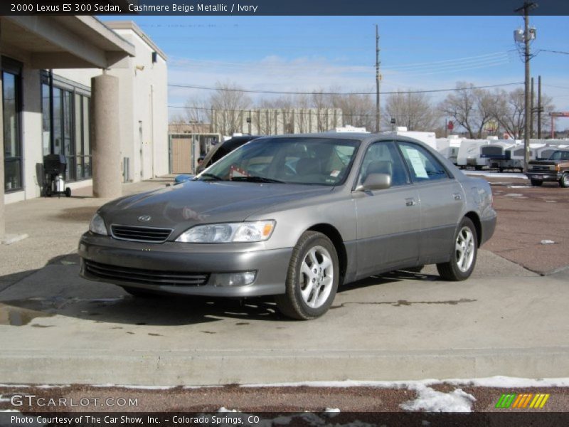 Cashmere Beige Metallic / Ivory 2000 Lexus ES 300 Sedan