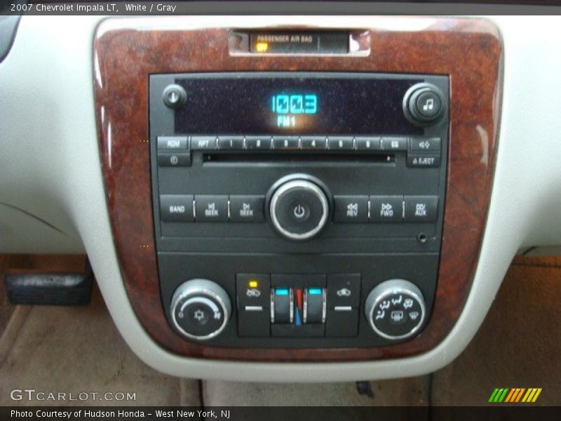 White / Gray 2007 Chevrolet Impala LT