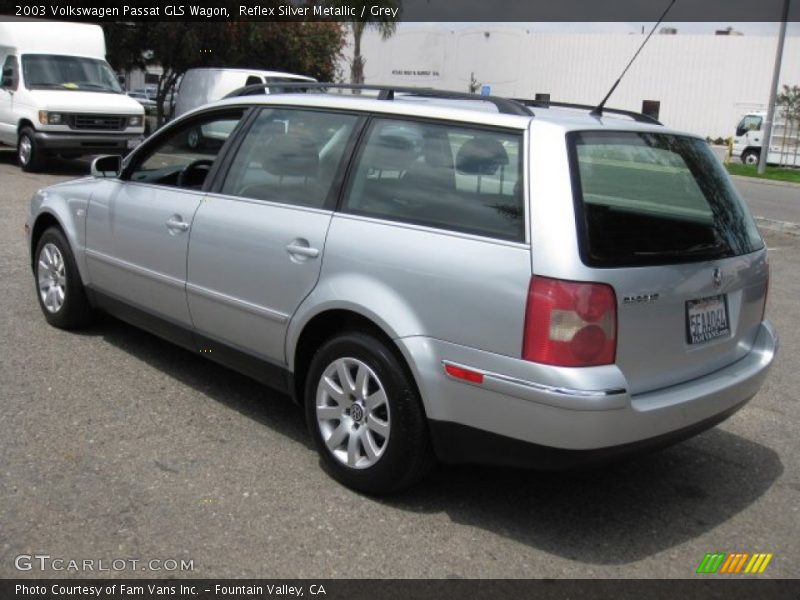 Reflex Silver Metallic / Grey 2003 Volkswagen Passat GLS Wagon