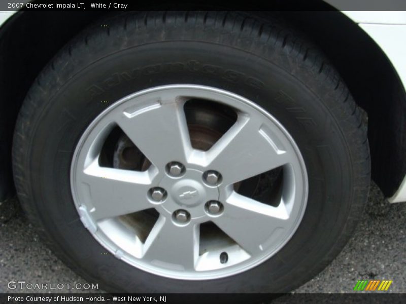 White / Gray 2007 Chevrolet Impala LT