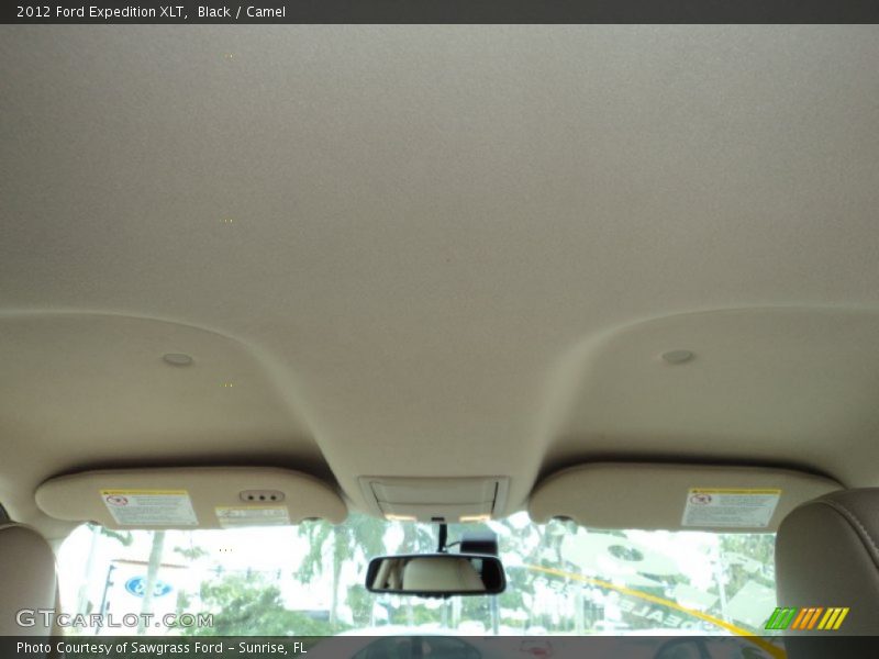 Black / Camel 2012 Ford Expedition XLT