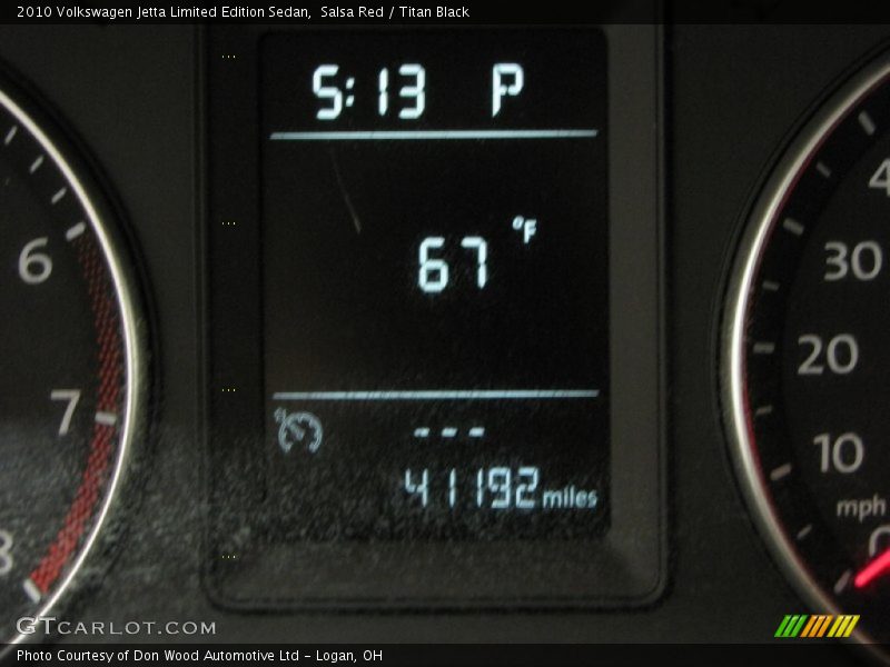 Salsa Red / Titan Black 2010 Volkswagen Jetta Limited Edition Sedan