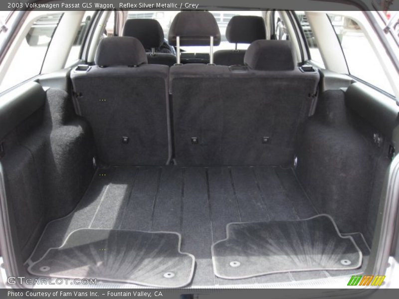 Reflex Silver Metallic / Grey 2003 Volkswagen Passat GLS Wagon