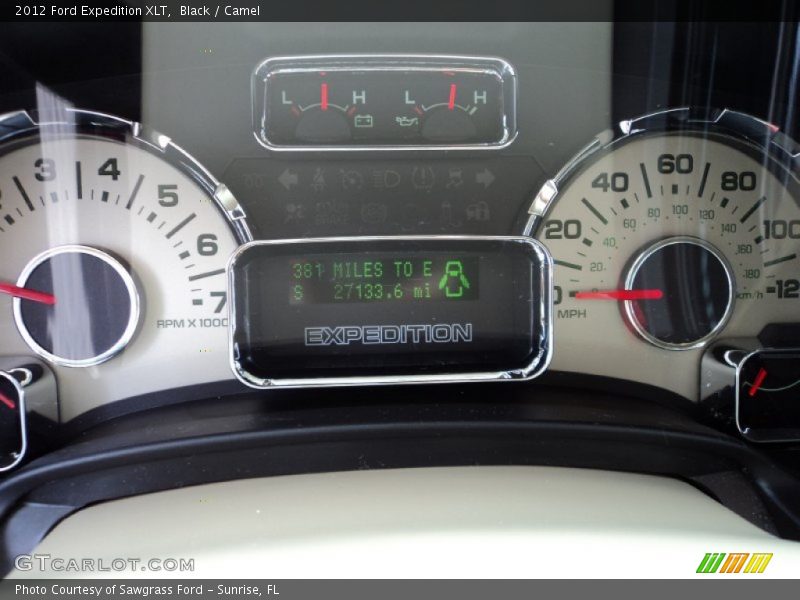 Black / Camel 2012 Ford Expedition XLT